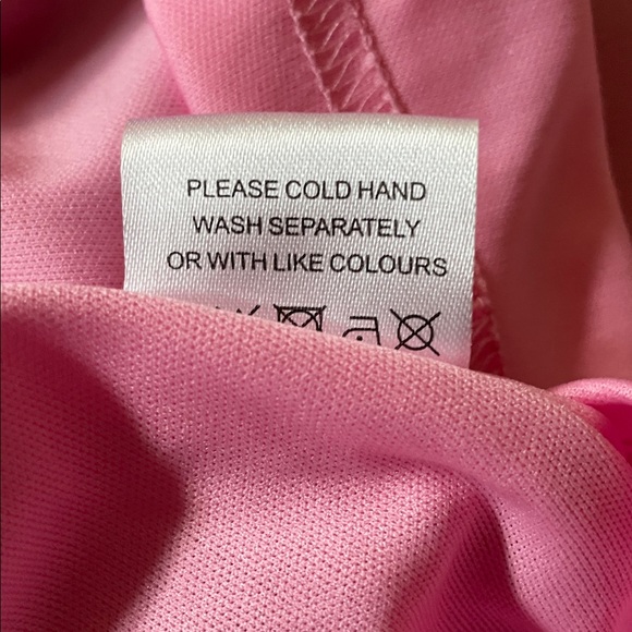 Jessakae Folk Lore Pink Midi Dress XXXL Short Sleeve V-Neck A-Line Cottagecore - Picture 12 of 14